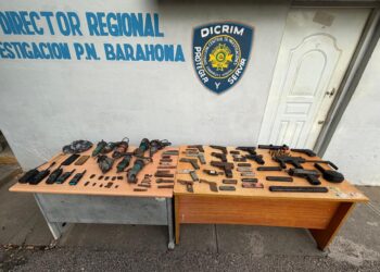 Apresan hombre con «arsenal» de armas en Barahona
