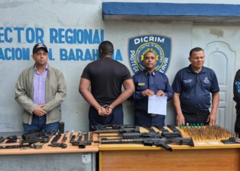 Miembro del Ejército apresado con «arsenal» en Barahona