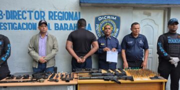 Miembro del Ejército apresado con «arsenal» en Barahona