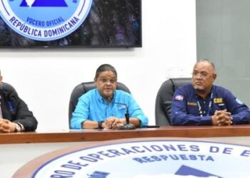 COE eleva alerta roja para 4 provincias y coloca 16 en amarilla