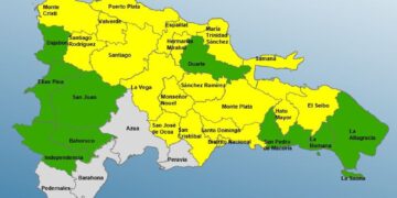 COE mantiene 18 provincias en alerta amarilla