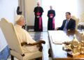 Papa León recibe a Marco Rubio en el Vaticano