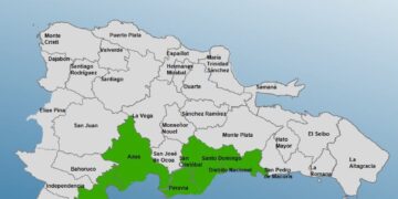 COE coloca 6 demarcaciones en alerta verde