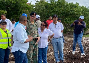 Más de 400 brigadistas retiran sargazo en Barahona