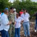 Más de 400 brigadistas retiran sargazo en Barahona