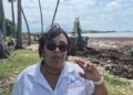 Más de 400 brigadistas retiran sargazo en Barahona