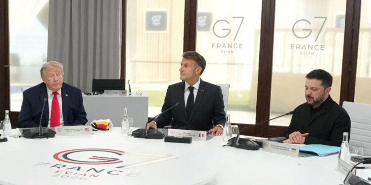 Zelenskyy se reúne con Trump en la Cumbre del G7