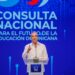 Presenta resultados de consulta para transformar la educación