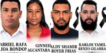 Seis muertos en dos accidentes de tránsito ocurridos en Baní