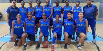 Indias del Club San Vicente vencen a Cubans Basketball intercambio U18