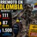 Terremoto en Colombia deja 111 muertos y 87 heridos