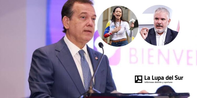 Iván Duque y María Corina felicitan a Ito Bisonó como Canciller RD