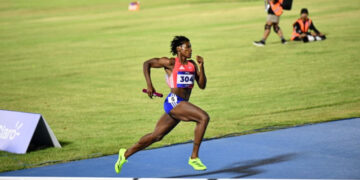 Marileidy Paulino corrió por amor a RD y ganó oro en relevo mixto