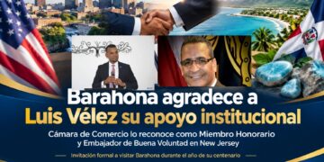 Cámara de Comercio reconoce apoyo en Nueva Jersey