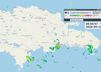 Indomet alerta aguaceros y tormentas eléctricas