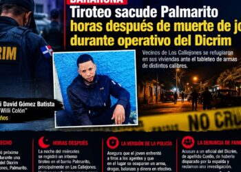 Se registra tiroteo anoche en el barrio Palmarito