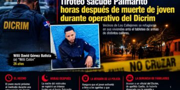 Se registra tiroteo anoche en el barrio Palmarito