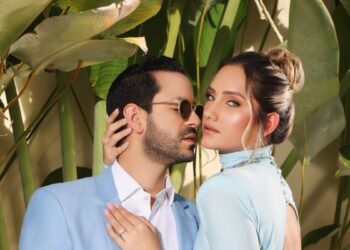 Carlos Durán y su esposa Zoe Roberta