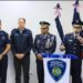 El vocero de la Policía Nacional, Diego Pesqueira, muestra los datos de las ordenes de arresto en el país