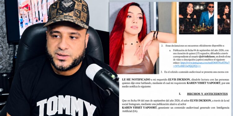 Karen Yapoort intima a comunicador barahonero