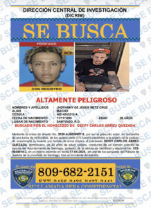 Ficha policial de alias "Macho"