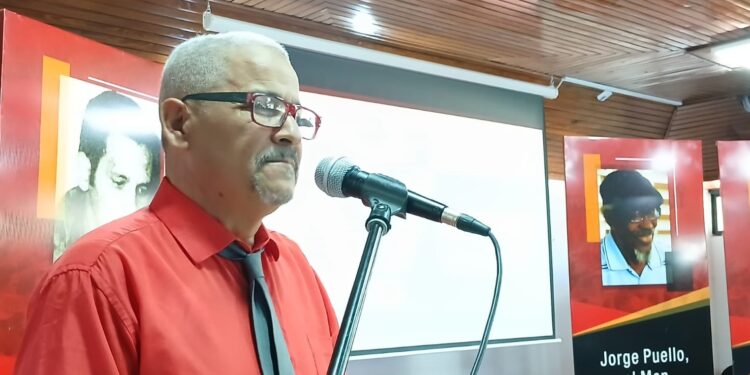 Profesor Fernando Hernández, vocero nacional del MPD