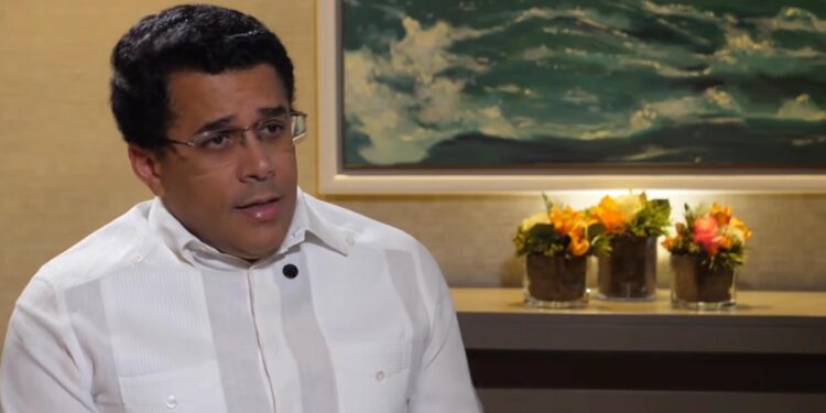 Ministro de Turismo, David Collado