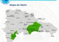 El COE aumenta cuatro provincias y el Distrito Nacional en alerta verde