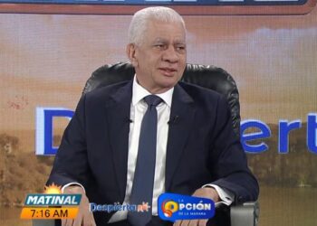 El presidente del Senado de la República, Ricardo de los Santos