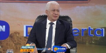 El presidente del Senado de la República, Ricardo de los Santos