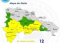 El COE pone 12 provincias en alerta amarilla y 6 en verdes