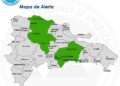 COE coloca ocho provincias y el Distrito Nacional en alerta verde