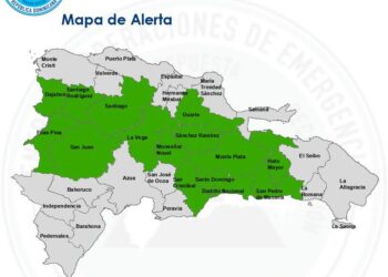 COE mantiene alerta verde por aguaceros y tormentas
