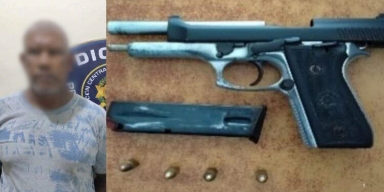 Apresan a hombre con pistola sin documentos en Neyba