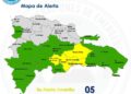 COE mantiene 22 demarcaciones bajo alerta por lluvias