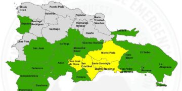 COE mantiene 22 demarcaciones bajo alerta por lluvias