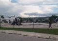 Siete helicópteros salvadoreños hacen escala en Jimaní