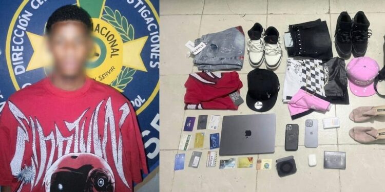Policía ocupa artículos presuntamente sustraídos de una vivienda en Barahona.
