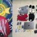 Policía ocupa artículos presuntamente sustraídos de una vivienda en Barahona.