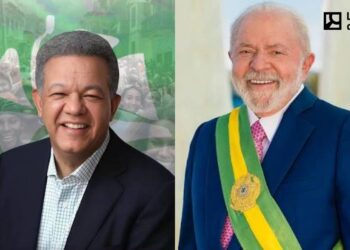 Leonel felicita a Lula