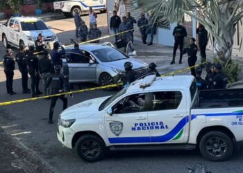 Lugar donde atacaron al taxista este viernes/Fuente Externa