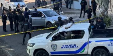 Lugar donde atacaron al taxista este viernes/Fuente Externa