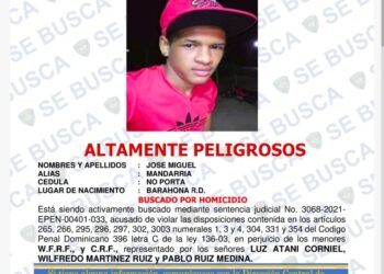 Policía busca a José Miguel, alias «Mandaria»