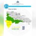 COE coloca cuatro provincias del Suroeste en alerta amarilla por lluvias